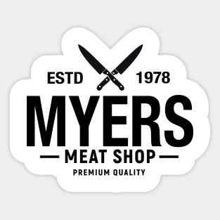 Myers Meat Shop Sticker